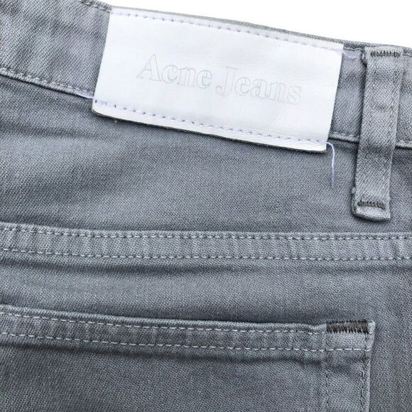 ACNE Studios Jeans Size 29 Hep Concrete Gray Designer Denim - Picture 7 of 9